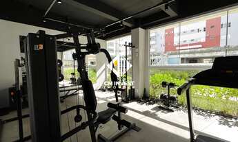 Imagem 3: Apartamento com 2 Quartos, Sacada com Churrasqueira e Piscina - 58m² à Venda em Areias / S