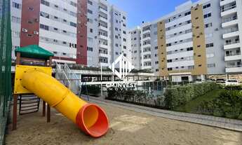 Imagem 4: Apartamento com 2 Quartos, Sacada com Churrasqueira e Piscina - 58m² à Venda em Areias / S