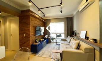 Imagem 6: Apartamento mobiliado com 2 quartos,suíte e vista mar à venda em andar alto - Campinas,Sã