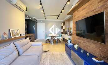 Imagem 7: Apartamento mobiliado com 2 quartos,suíte e vista mar à venda em andar alto - Campinas,Sã