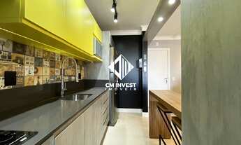 Imagem 5: Apartamento mobiliado com 2 quartos,suíte e vista mar à venda em andar alto - Campinas,Sã