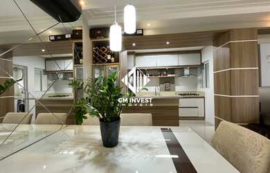 Imagem 6: Excelente apartamento mobiliado com 2 quartos,sendo 1 suíte sacada com churrasqueira à ven