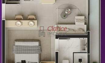 Imagem 5: 1 dormitório, 28M² de Área Construída, 28M² de Área Total