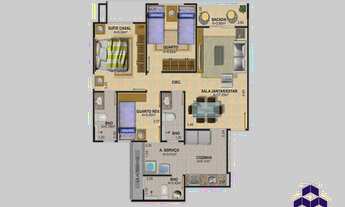 Imagem 7: Ed. Alto da Boa Vista - Pronto para morar no melhor da Cidade Alta