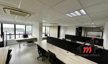 Imagem 1: Aluguel de sala comercial MOBILIADA com 157mt 6 Vagas Boulevard Side Empresarial