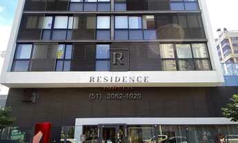 Imagem 1: Apartamento semimobiliado com sacada e churrasqueira na Auxiliadora: 1 quarto, 1 suite, 1