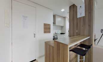 Imagem 2: Apartamento mobiliado com 2 dormitórios sendo uma suite, 62m² privativos, churrasqueira, e