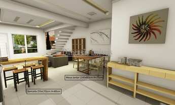 Imagem 2: Casa / Sobrado no Condomínio Verdes Campos com 3 Quartos e 3 banheiros à Venda, 112 m² por