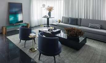 Imagem 2: Apartamento de Revista à venda no Brooklin. PORTEIRA FECHADA com 3 Suítes e 3 vagas. 165m²