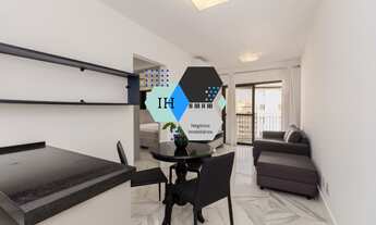 Imagem 2: Apartamento para Locação no Itaim de 42m2 com 1 quarto e 1 vaga