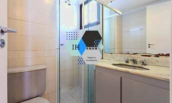 Imagem 4: Apartamento a venda no Brooklin Paulista de 75m2 com 2 Dormitórios, 1 suíte, 3 banheiros e