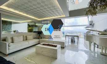 Imagem 1: Apartamento a venda no Panamby com pé direito duplo e mezanino sendo 4 Suítes, 1 master co