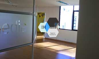 Imagem 2: Conjunto Comercial a Venda ou Locação de 139m2 com Banheiros, Ar condicionado e 2 Vagas