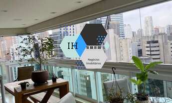 Imagem 6: Apartamento com 4 quartos e 4 suítes na Cidade Monções - São Paulo 239m², 3 salas, 6 banh