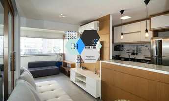 Imagem 3: Apartamento à Venda em São Paulo-SP, Campo Belo: 1 Quarto, 1 Suíte, 1 Vaga, 49m² de Área!