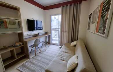 Imagem 2: Apartamento todo mobiliado no Mobi One Paulista para alugar