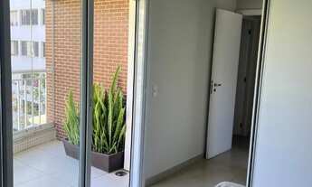 Imagem 6: Itaim Bibi, AP mobiliado, 2 suítes, 2 vagas, 96m², ar cond., varanda, prédio com lazer com