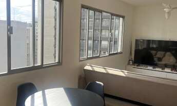 Imagem 7: Venda Itaim Bibi: claro, andar alto, 1 dorm. com sacada, 58m², sem vaga, sala ampla, próxi