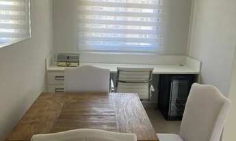 Imagem 3: Itaim Bibi, AP mobiliado, 2 suítes, 2 vagas, 96m², ar cond., varanda, prédio com lazer com