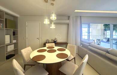 Imagem 2: Apartamento mobiliado para alugar de 2 dormitórios no Cambuí em Campinas. 108m², 2 vagas d