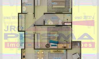 Imagem 5: Apartamento à venda em Itupeva-SP, Jardim Primavera: 2 quartos, 1 suíte, 2 salas, 2 banhei