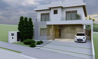 Imagem 2: Casa em Condomínio de Alto Padrão em Itupeva-SP 3 Quartos, 3 Suítes, 2 Salas, 4 Banheiros