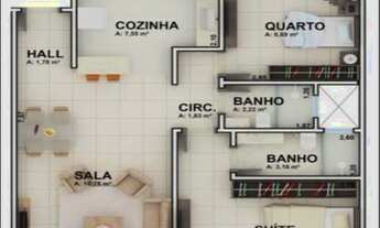 Imagem 2: ÓTIMA COBERTURA DUPLEX NO BAIRRO EUCALIPTAL