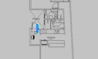 Imagem 2: 3 dormitórios, 2 suíte, 1 vaga na garagem, 130M² de Área Construída
