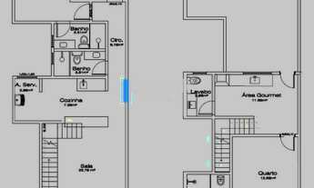 Imagem 2: 3 dormitórios, 2 suíte, 4 banheiro, 2 vagas na garagem, 166M² de Área Construída
