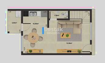 Imagem 4: 2 dormitórios, 2 suíte, 3 banheiro, 1 vaga na garagem, 70M² de Área Construída