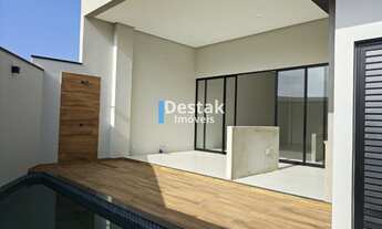 Imagem: CASA LINEAR COM 3 SUÍTES, NO RESIDENCIAL