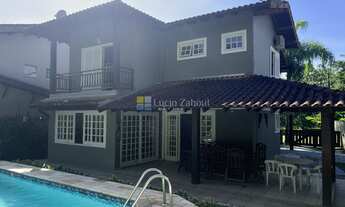 Imagem 2: Casa em condomínio próximo a praia para locação na Baleia com 4 suítes e 256m² de área con