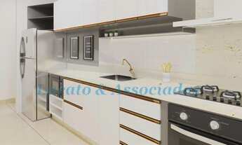 Imagem 7: Apartamento para venda na Aviação em Praia Grande SP 02 dormitórios sendo 01 suíte, sala