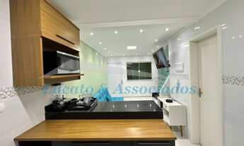 Imagem 6: Sobrado para Venda condomínio fechada na Vila Tupi em Praia Grande SP 02 dormitórios, sala