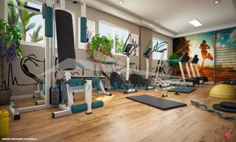 Imagem 2: Apartamento para venda na Vila Guilhermina em Praia Grande SP 02 dormitórios, sendo 1 suít