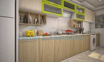 Imagem 3: Apartamento para Venda Guilhermina, Praia Grande SP 02 dormitórios sendo 01 suíte, sala, c