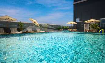 Imagem 4: Lançamento na Aviação em Praia Grande SP 01 e 02 dormitórios, sala, cozinha, WC, área de s