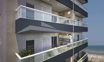 Imagem 2: Lançamento na Aviação em Praia Grande SP 01 e 02 dormitórios, sala, cozinha, WC, área de s