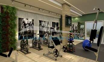 Imagem 7: Apartamento para venda na Vila Mirim em Praia Grande SP prédio de frente para mar 02 dormi