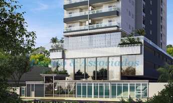 Imagem 3: Lançamento na Aviação em Praia Grande SP 01 e 02 dormitórios, sala, cozinha, WC, área de s