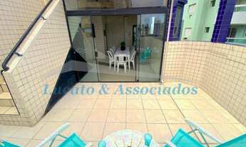 Imagem 3: Apartamento na Aviação, Praia Grande SP, cobertura, sendo 03 dormitorios com sacada , 01 s