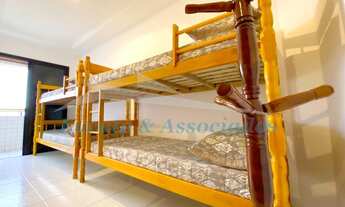 Imagem 4: Apartamento na Aviação, Praia Grande SP, cobertura, sendo 03 dormitorios com sacada , 01 s