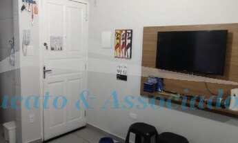 Imagem 4: Apartamento à venda ou locação em Praia Grande-SP, Ocian: 1 quarto, sala, cozinha, banheir