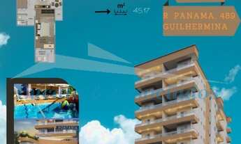 Imagem 3: Apartamento à venda na Guilhermina, Praia Grande-SP: 1 quarto, 1 suíte, 1 sala, 2 banheiro