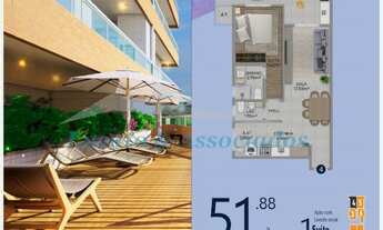 Imagem 6: Apartamento à venda na Guilhermina, Praia Grande-SP: 1 quarto, 1 suíte, 1 sala, 2 banheiro