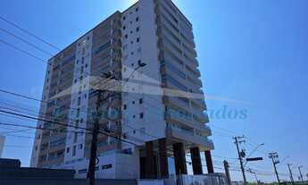 Imagem 1: Apartamento de 2 quartos com suíte e vaga de garagem em condomínio no Mirim, Praia Grande