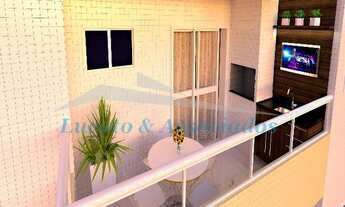 Imagem 3: Apartamento à venda na Vila Guilhermina, Praia Grande-SP: 2 quartos, 1 suíte, 1 sala, 2 ba