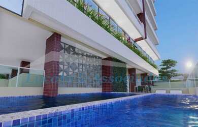 Imagem 2: Apartamento para venda na Vila Tupi em Praia Grande SP 02 dormitórios sendo 02 suítes, sal