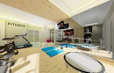 Imagem 3: Apartamento para venda na Vila Tupi em Praia Grande SP 02 dormitórios sendo 02 suítes, sal