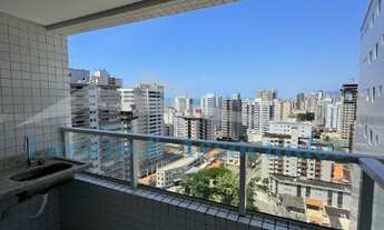 Imagem 2: Apartamento à venda em Praia Grande-SP: 1 quarto, 1 suíte, 1 sala, 2 banheiros, 1 vaga, 51